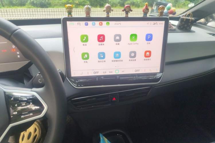 Used Volkswagen ID.3 2025 Smart Edition Ultra-Intelligent Version Audio And AC Panel