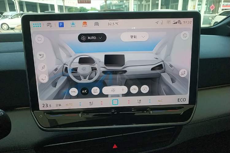 Used Volkswagen ID.3 2025 Revised Version Smart Edition Ultimate Intelligence Version Audio And AC Panel