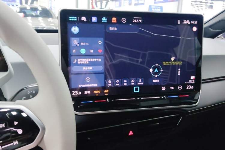 Used Volkswagen ID.3 2025 Smart Model Outstanding Oxygen Edition Audio And AC Panel