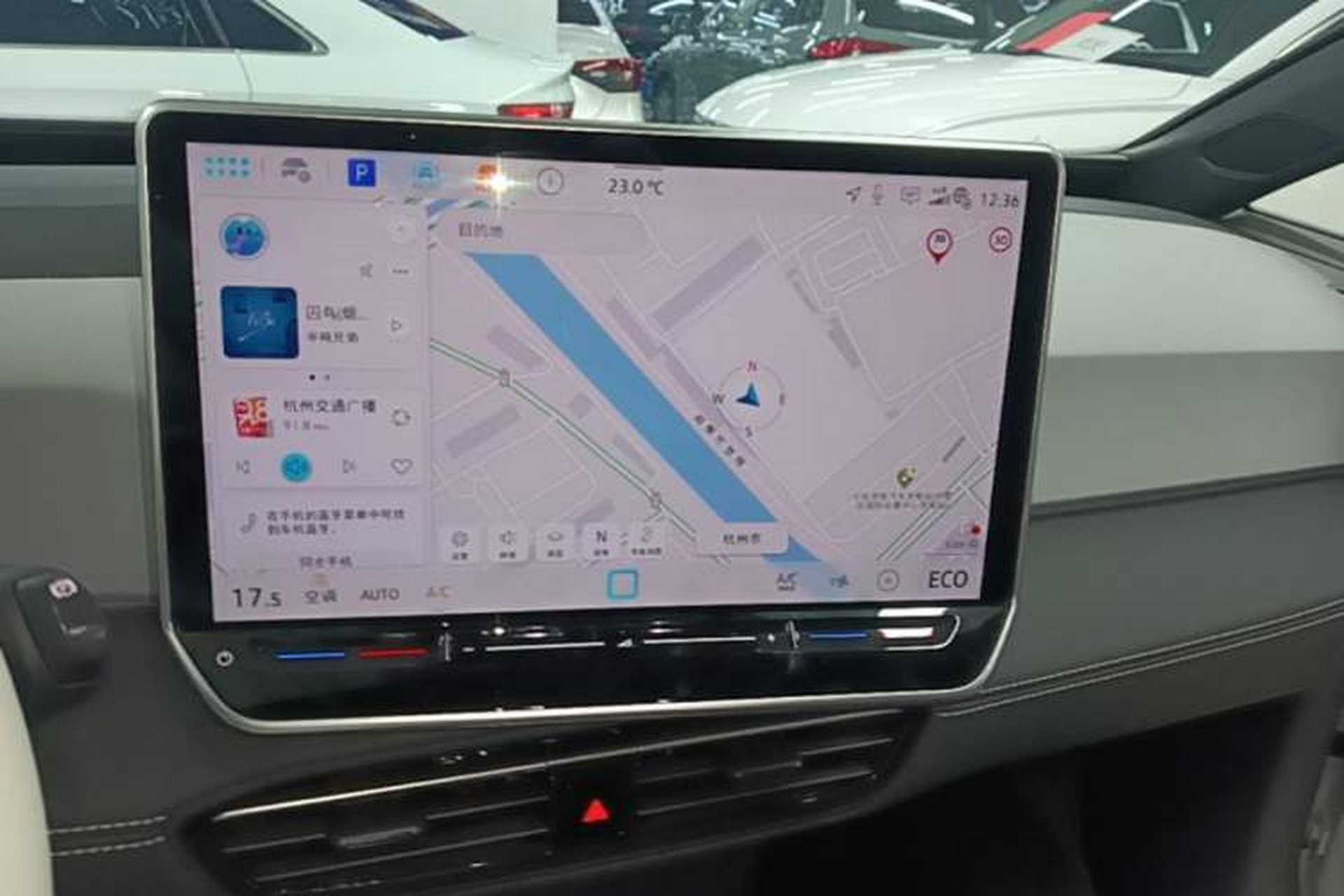 Used Volkswagen ID.3 2025 Smart Model Outstanding Oxygen Edition Audio And AC Panel