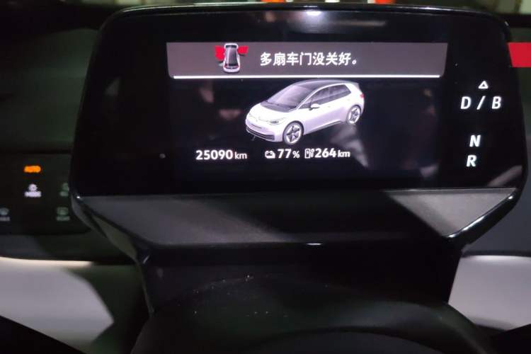 Used Volkswagen ID.3 2025 Revised Version Smart Edition Outstanding Grade Odometer Close Up