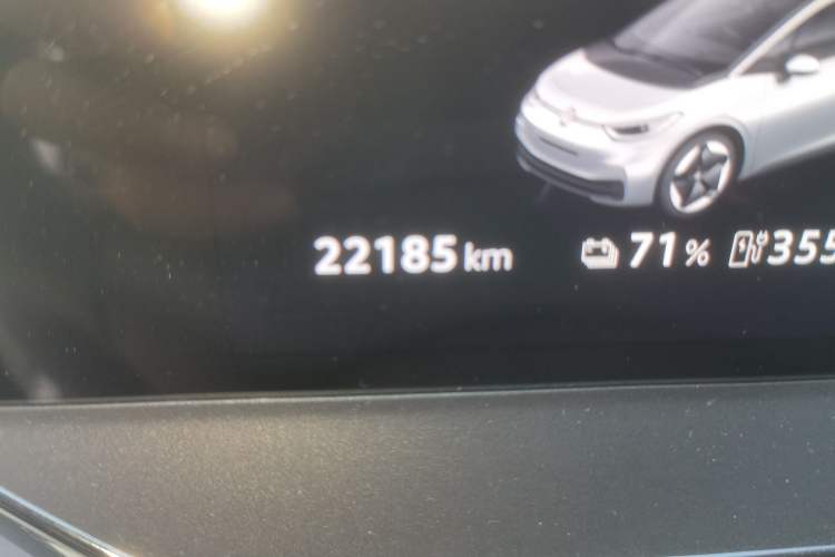 Used Volkswagen ID.3 2025 Smart Edition Outstanding Model Odometer Close Up