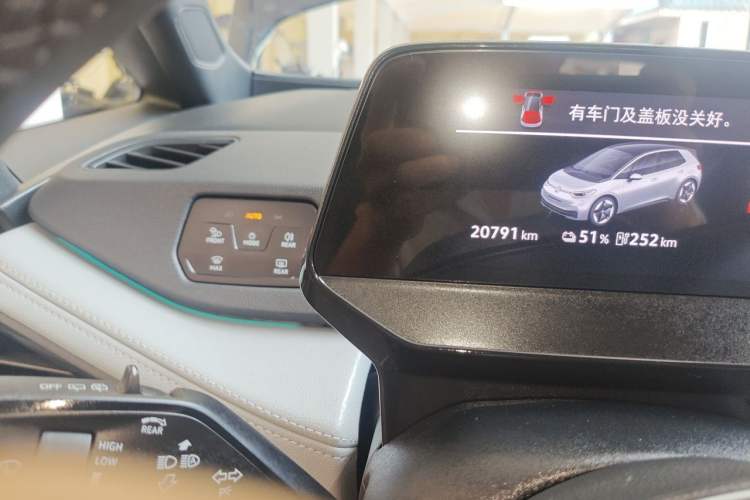 Used Volkswagen ID.3 2025 Revised Version Smart Edition Ultimate Intelligence Version Odometer Close Up