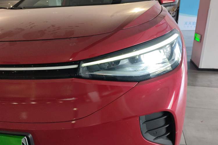 Used Volkswagen ID.4 CROZZ 2021 Long-Range PURE+ Two-Wheel Drive Version Left Front Headlight