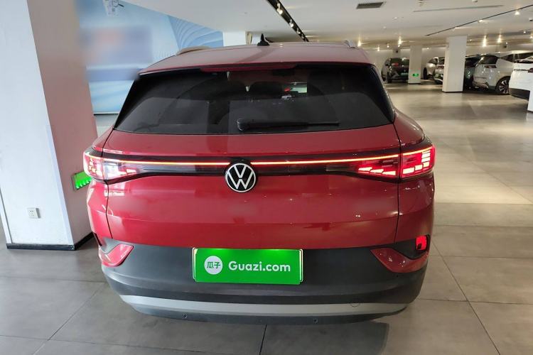Used Volkswagen ID.4 CROZZ 2021 Long-Range PURE+ Two-Wheel Drive Version Rear