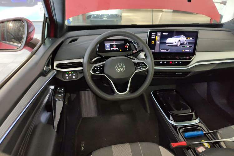 Used Volkswagen ID.4 CROZZ 2021 Long-Range PURE+ Two-Wheel Drive Version Steering Wheel