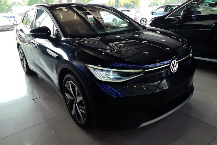 Used Volkswagen ID.4 CROZZ 2021 Long-Range Lite PRO Two-Wheel Drive Version Exterior 2