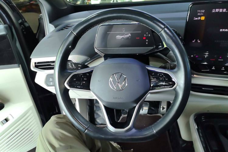 Used Volkswagen ID.4 CROZZ 2021 Long-Range Lite PRO Two-Wheel Drive Version Steering Wheel