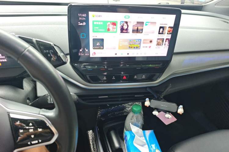 Used Volkswagen ID.4 CROZZ 2021 Yeyue First-Edition Two-Wheel-Drive Version Audio And AC Panel