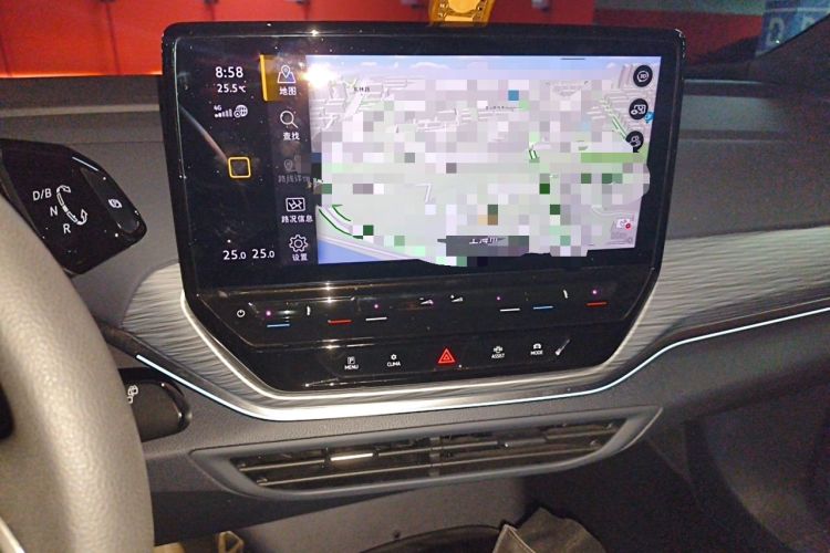 Used Volkswagen ID.4 CROZZ 2021 Long-Range PURE+ Two-Wheel Drive Version Audio And AC Panel