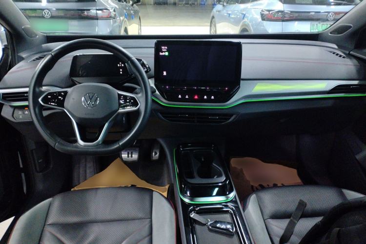 Used Volkswagen ID.4 CROZZ 2021 High-Performance PRIME Four-Wheel Drive Version Center Console