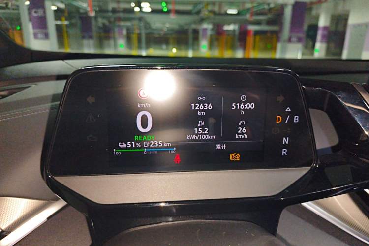 Used Volkswagen ID.4 CROZZ 2021 Long-Range Lite PRO Two-Wheel Drive Version Instrument Cluster