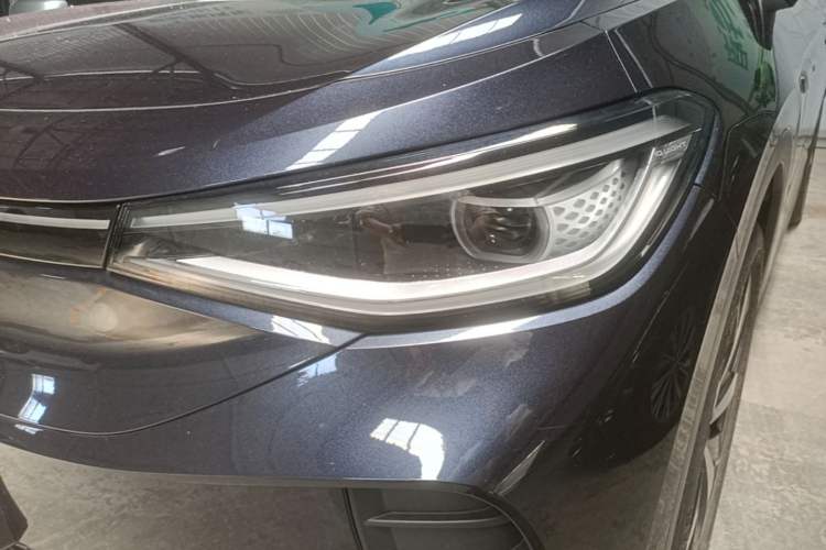 Used Volkswagen ID.4 CROZZ 2021 Long-Range Lite PRO Two-Wheel Drive Version Left Front Headlight