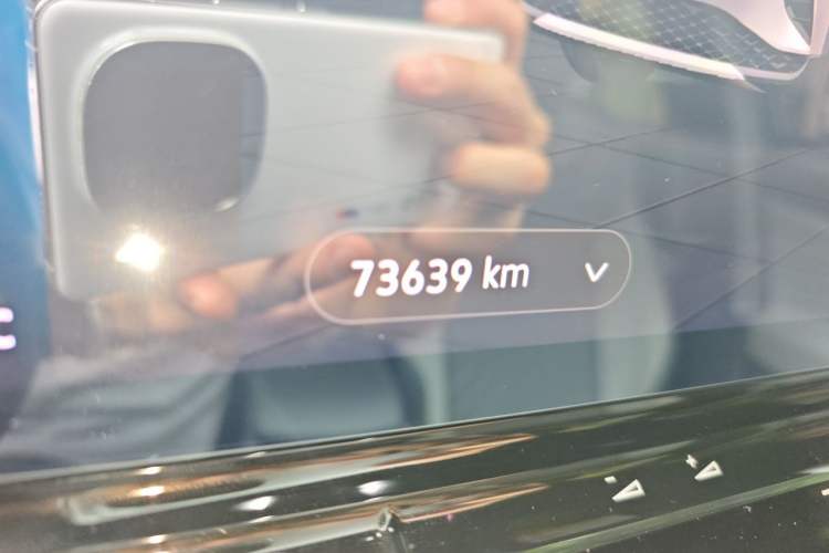 Used Volkswagen ID.4 CROZZ 2021 Yeyue First-Edition Two-Wheel-Drive Version Odometer Close Up