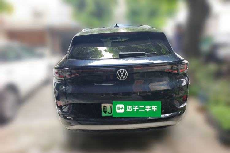 Used Volkswagen ID.4 CROZZ 2021 Yeyue First-Edition Two-Wheel-Drive Version Rear