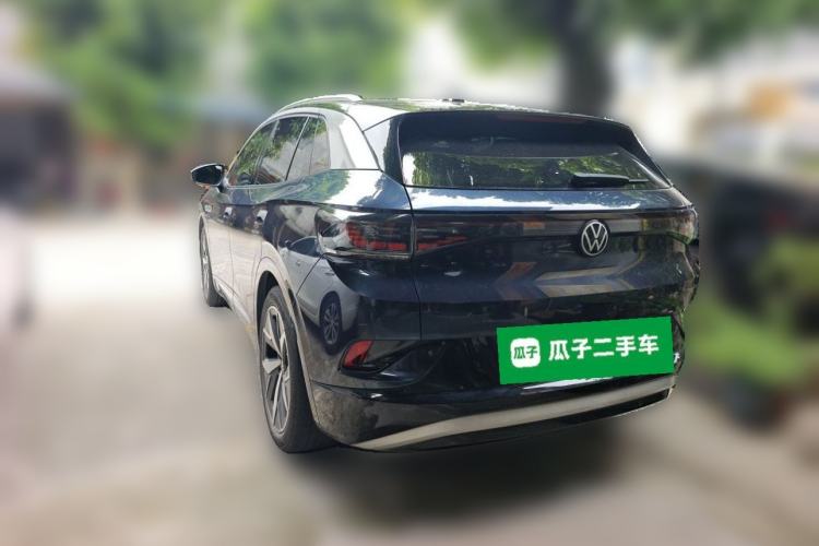 Used Volkswagen ID.4 CROZZ 2021 Yeyue First-Edition Two-Wheel-Drive Version Rear Left 45 Deg