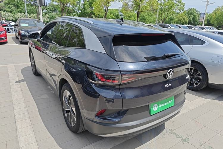 Used Volkswagen ID.4 CROZZ 2021 Standard Range PURE Two-Wheel Drive Version Rear Left 45 Deg