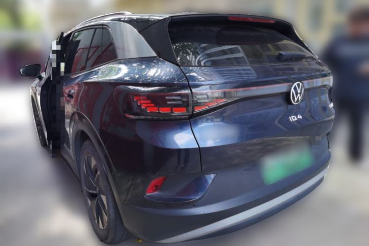 Used Volkswagen ID.4 CROZZ 2021 Standard Range PURE Two-Wheel Drive Version Rear Left 45 Deg