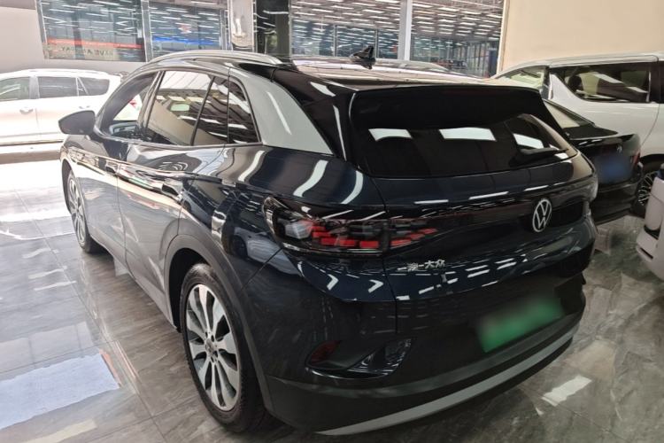 Used Volkswagen ID.4 CROZZ 2021 Long-Range PRO Two-Wheel Drive Version Rear Left 45 Deg