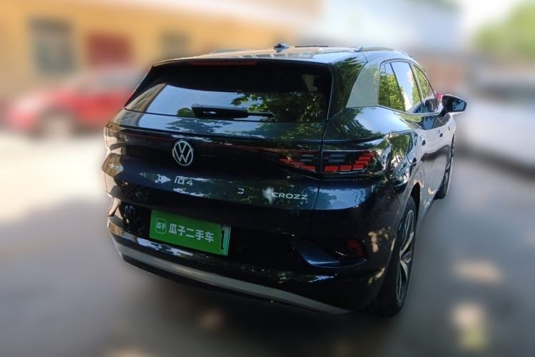 Used Volkswagen ID.4 CROZZ 2021 Long-Range Lite PRO Two-Wheel Drive Version Rear Right 45 Deg