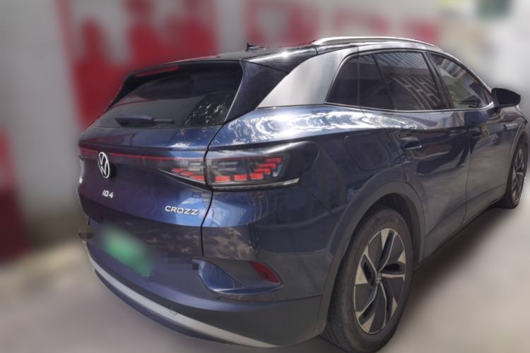Used Volkswagen ID.4 CROZZ 2021 Standard Range PURE Two-Wheel Drive Version Rear Right 45 Deg