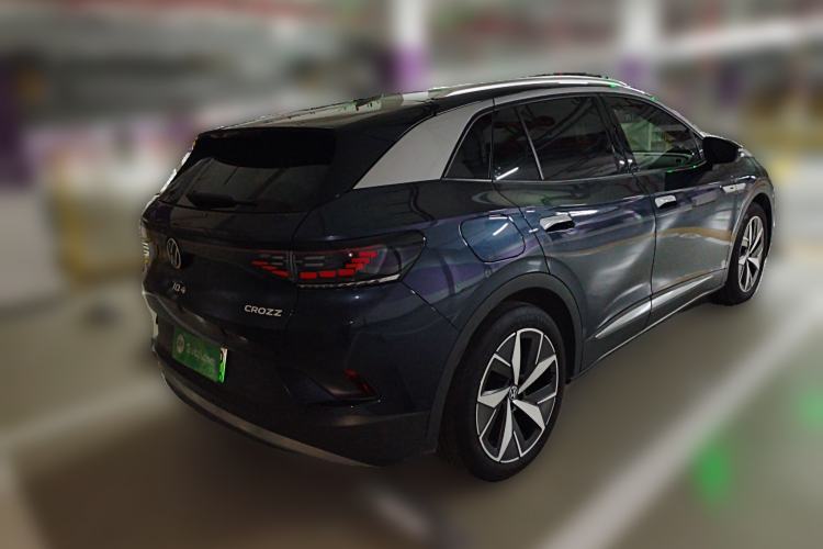 Used Volkswagen ID.4 CROZZ 2021 Long-Range Lite PRO Two-Wheel Drive Version Rear Right 45 Deg