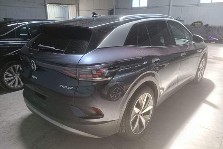 Used Volkswagen ID.4 CROZZ 2021 Long-Range Lite PRO Two-Wheel Drive Version Rear Right 45 Deg