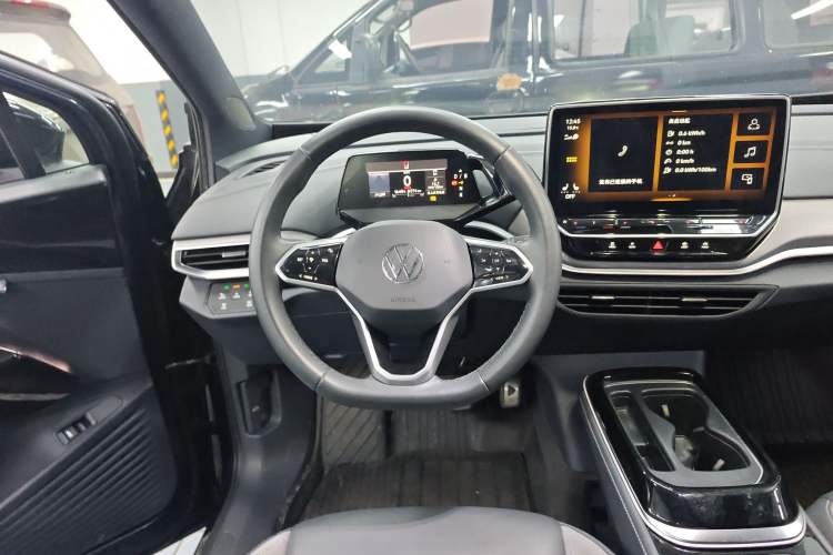 Used Volkswagen ID.4 CROZZ 2021 Long-Range Lite PRO Two-Wheel Drive Version Steering Wheel