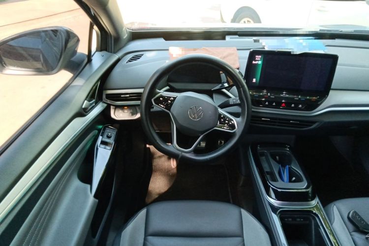 Used Volkswagen ID.4 CROZZ 2021 Long-Range Lite PRO Two-Wheel Drive Version Steering Wheel