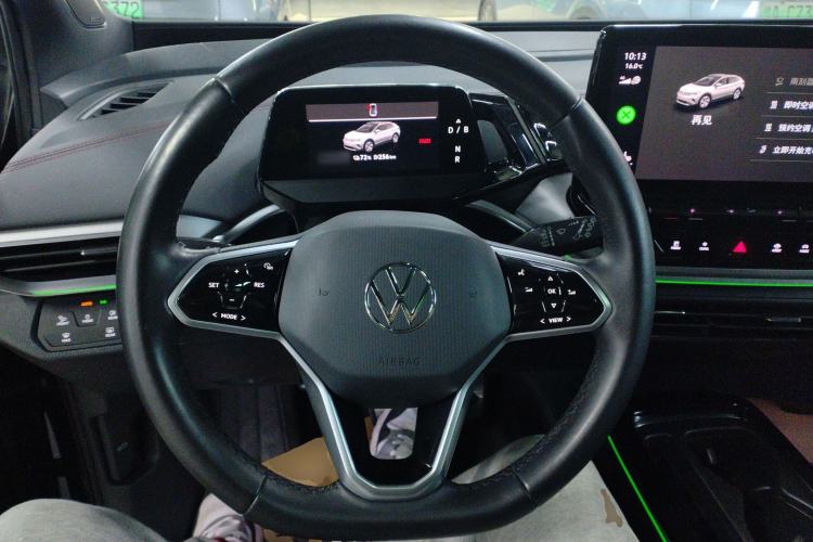 Used Volkswagen ID.4 CROZZ 2021 High-Performance PRIME Four-Wheel Drive Version Steering Wheel