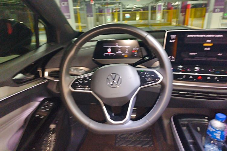 Used Volkswagen ID.4 CROZZ 2021 Long-Range Lite PRO Two-Wheel Drive Version Steering Wheel