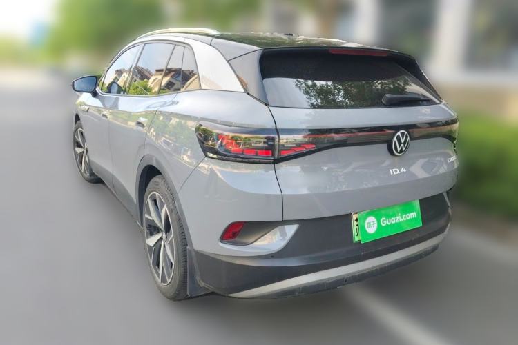 Used Volkswagen ID.4 CROZZ 2021 Long-Range PRO Two-Wheel Drive Version Rear Left 45 Deg