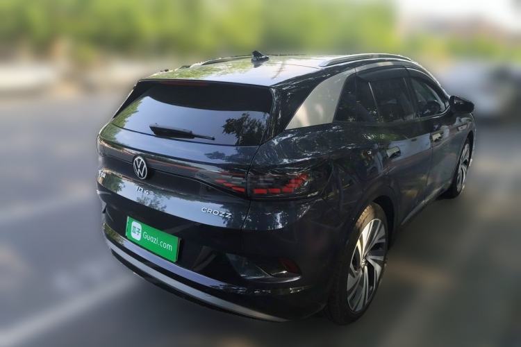 Used Volkswagen ID.4 CROZZ 2021 High-Performance PRIME Four-Wheel Drive Version Rear Right 45 Deg