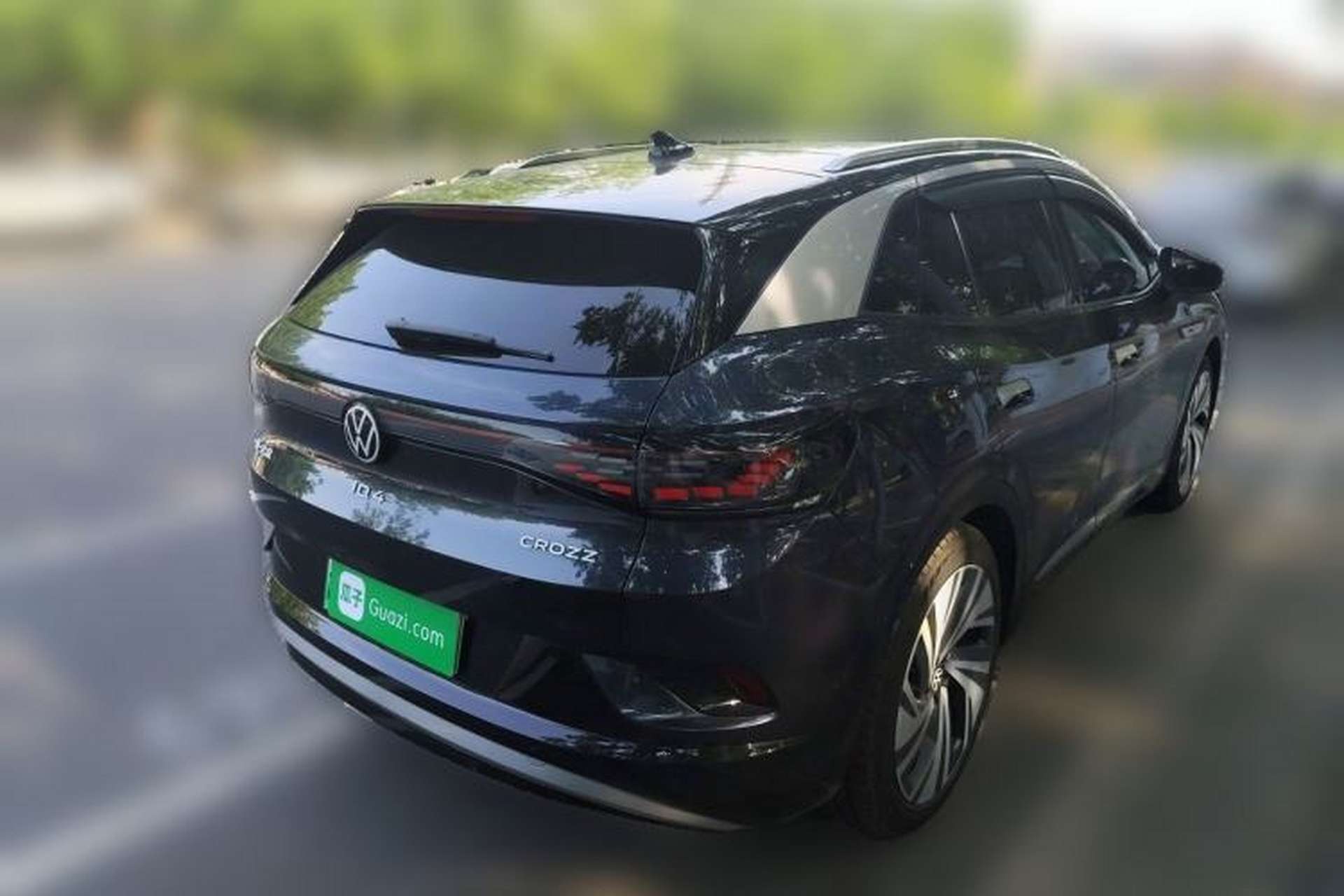 Used Volkswagen ID.4 CROZZ 2021 High-Performance PRIME Four-Wheel Drive Version Rear Right 45 Deg