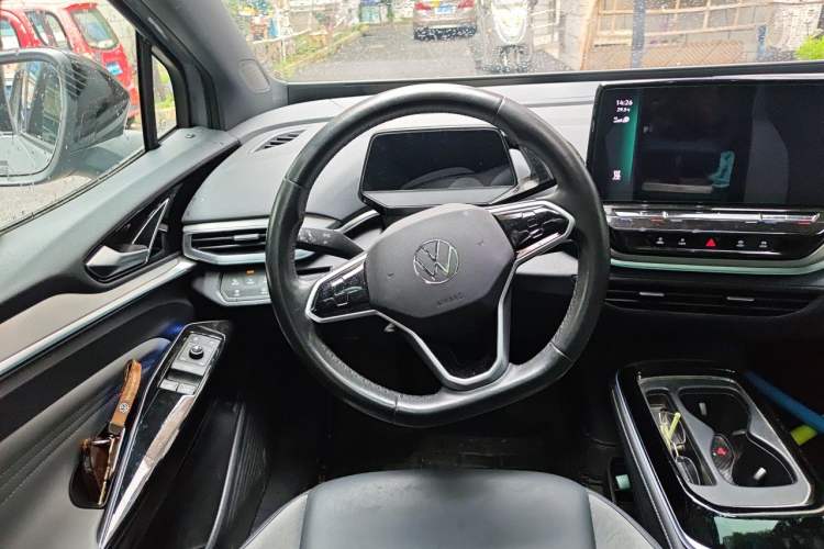 Used Volkswagen ID.4 CROZZ 2021 Long-Range Lite PRO Two-Wheel Drive Version Steering Wheel