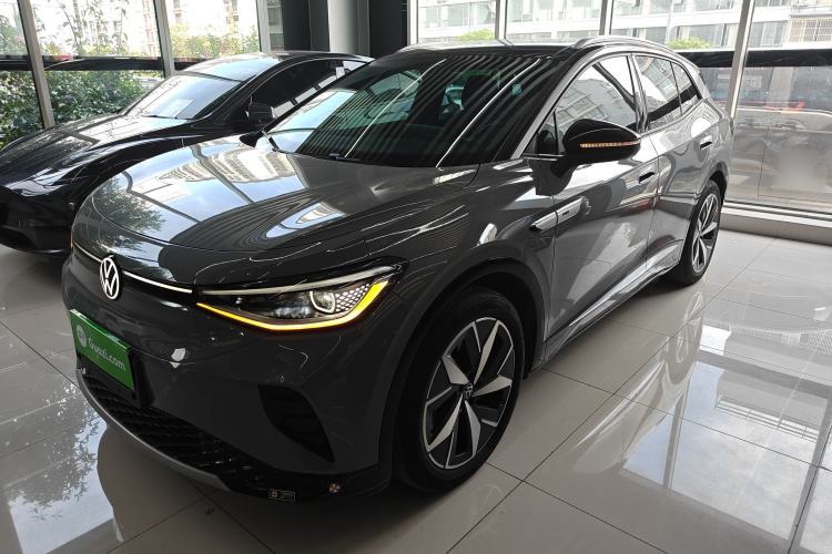 Used Volkswagen ID.4 CROZZ 2021 Long-Range PRO Two-Wheel Drive Version Guazi used car, China used car export, Used car for sale, Used Volkswagen cars, Cheapest cars for sale, Electric vehicle, New energy car