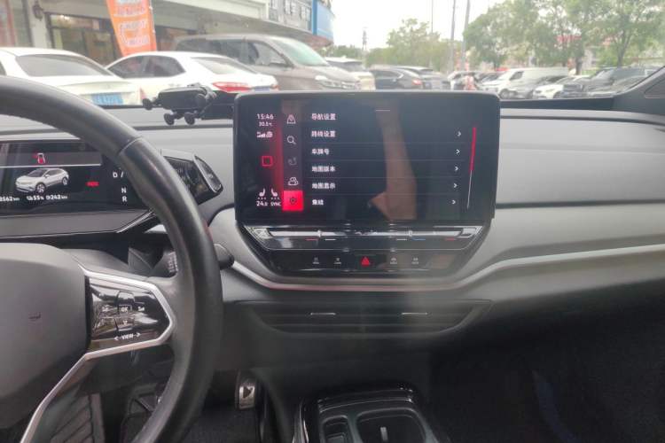 Used Volkswagen ID.4 CROZZ 2021 Yeyue First-Edition Two-Wheel-Drive Version Audio And AC Panel