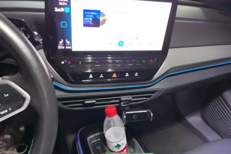 Used Volkswagen ID.4 CROZZ 2021 Yeyue First-Edition Two-Wheel-Drive Version Audio And AC Panel