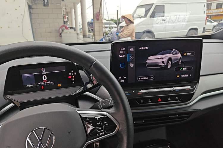 Used Volkswagen ID.4 CROZZ 2021 Long-Range Lite PRO Two-Wheel Drive Version Instrument Cluster