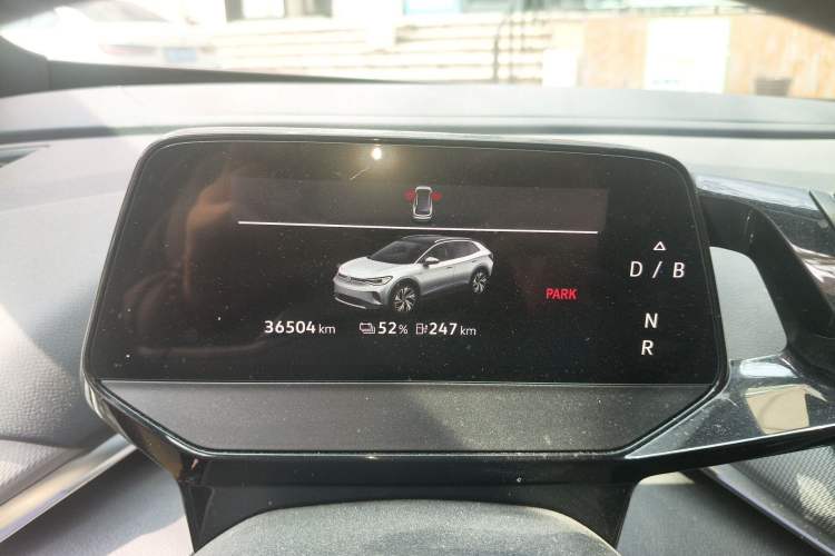 Used Volkswagen ID.4 CROZZ 2021 Long-Range PRO Two-Wheel Drive Version Instrument Cluster