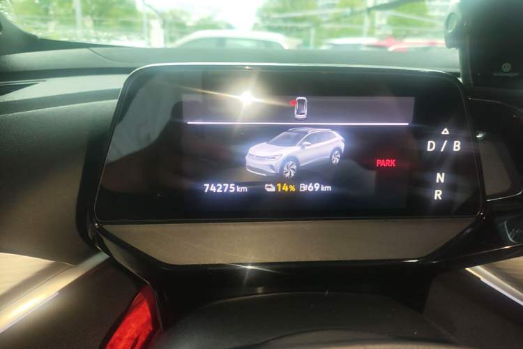 Used Volkswagen ID.4 CROZZ 2021 Long-Range PURE+ Two-Wheel Drive Version Instrument Cluster