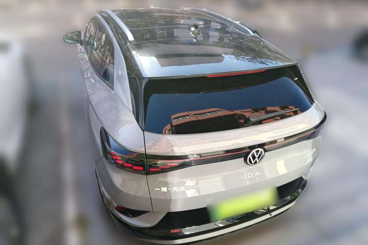 Used Volkswagen ID.4 CROZZ 2021 High-Performance PRIME Four-Wheel Drive Version Rear Left 45 Deg