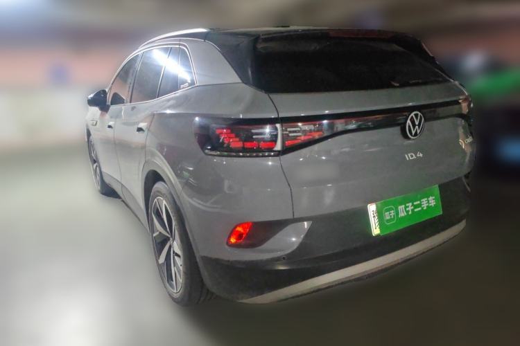 Used Volkswagen ID.4 CROZZ 2021 Long-Range PRO Two-Wheel Drive Version Rear Left 45 Deg