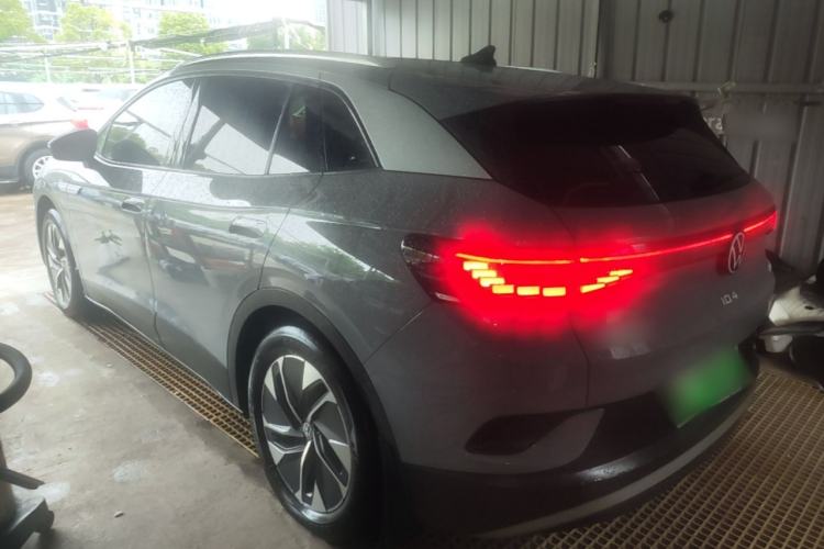 Used Volkswagen ID.4 CROZZ 2021 Long-Range PURE+ Two-Wheel Drive Version Rear Left 45 Deg