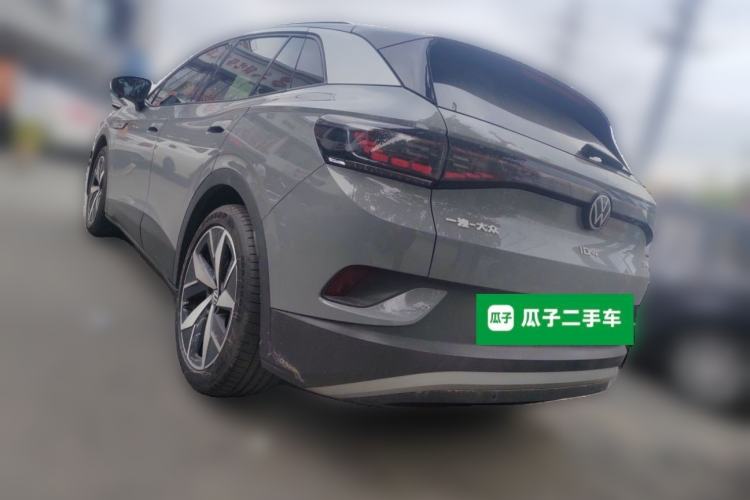 Used Volkswagen ID.4 CROZZ 2021 Yeyue First-Edition Two-Wheel-Drive Version Rear Left 45 Deg