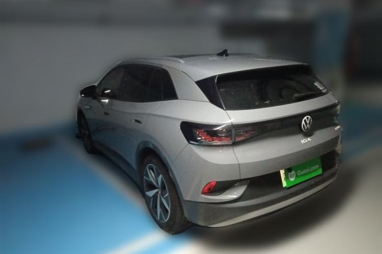 Used Volkswagen ID.4 CROZZ 2021 Long-Range PURE+ Two-Wheel Drive Version Rear Left 45 Deg
