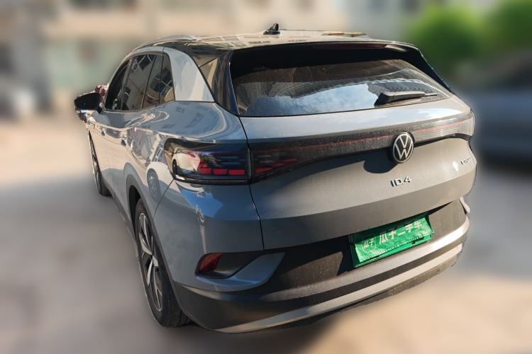 Used Volkswagen ID.4 CROZZ 2021 Long-Range PRO Two-Wheel Drive Version Rear Left 45 Deg