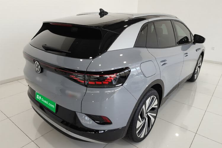Used Volkswagen ID.4 CROZZ 2021 High-Performance PRIME Early-Bird Edition Rear Right 45 Deg