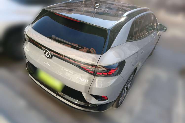 Used Volkswagen ID.4 CROZZ 2021 High-Performance PRIME Four-Wheel Drive Version Rear Right 45 Deg