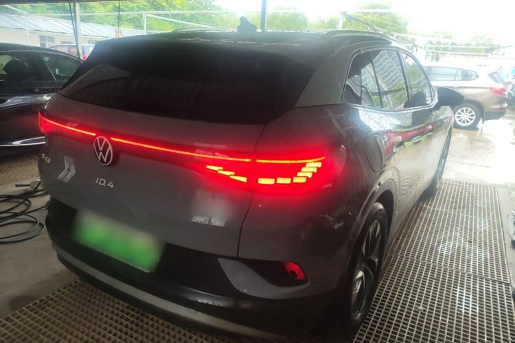 Used Volkswagen ID.4 CROZZ 2021 Long-Range PURE+ Two-Wheel Drive Version Rear Right 45 Deg